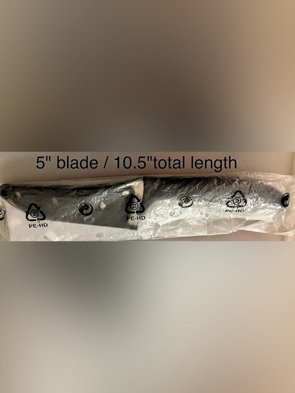 Epicure cheese knife with protective plastic sleeve NWT
